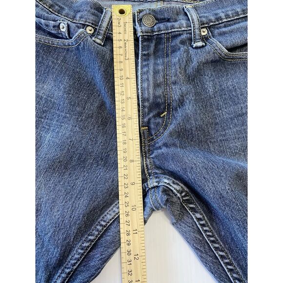 Levis Denizen 218 Straight Fit Distressed Denim Jeans Men 32x30 (Fit 32x29) - Picture 6 of 11